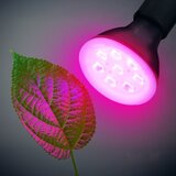  LED sijalica za uzgoj biljaka PLANTY E27/7W/230V 1200K crna | Eponuda.com