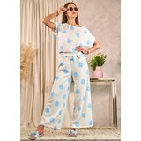 Resti Blue and white women's pea set Cene