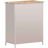 vidaXL Komoda od grubog drva manga i željeza 60 x 35 x 75 cm | shoptok.hr