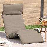  Sklopiva ležaljka za sunčanje boje taupe 175x54x8,5 cm Oxford tkanina | shoptok.hr
