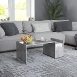vidaXL Stolić za kavu siva boja betona 90 x 45 x 35 cm od iverice Cijene