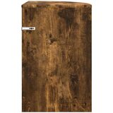  Stranska miza Dimljeni oreh 39,7 x 39,7 x 60 cm Konstruiran les, (5000201802) | Shoptok.si