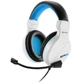 RUSH ER3 z mikrofonom bele gaming slušalke