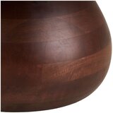 House Nordic Bela/v temni naravni barvi okrogla klubska mizica z marmorno mizno ploščo ø 70 cm Heide – | Shoptok.si
