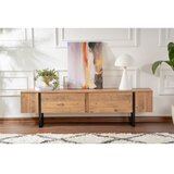 Hanah home TV komoda u dekoru bora u prirodnoj boji 180x50x29,5 cm Serenity – | shoptok.hr