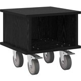 TV stojalo Črna Orehovina 37 x 35 x 35 cm Konstruiran les, (5000132609) | Shoptok.si