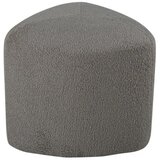 Venture Home puf Peg (art. 15570-405) ⌀46 × 41 cm, siva (greige) | shoptok.hr