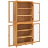  Set namje&amp;scaron;taja za pohranu 2 kom. Prirodna 80 x 35 x 185 cm Slike