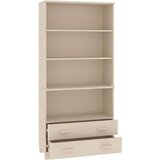  Visoka omara HAMAR trdna borovina medeno rjava, (20654664) | Shoptok.si