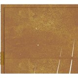  Vrtna vrata 100x125 cm Corten čelik dizajn trave | shoptok.hr