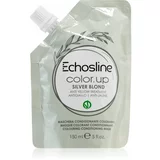 EchosLine Color Up barvna maska z hranilnim učinkom odtenek Silver Blond 150 ml