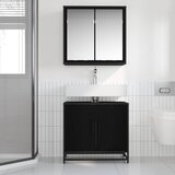  Set namještaja za kupaonicu 2 kom. Crni hrast Konstruirano drvo | shoptok.hr