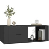  Stolić za kavu crni 100 x 50,5 x 35 cm od konstruiranog drva | Eponuda.ba
