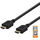 Deltaco Premium High Speed HDMI Kabel 4K UHD, 2m, Crni | shoptok.hr