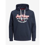 Jack & Jones Dark blue Mens Hoodie Andy - Men