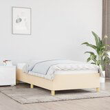 The Living Store Posteljni okvir krem 80x200 cm blago - Posteljni Okvir, (21527524) | Shoptok.si