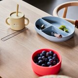 OYOY Mini Rdeča silikonska otroška skleda ø 6 cm Enkei – | Shoptok.si