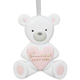 Widdop & Co. bambino - viseća dekoracija - teddy bear, beautiful baby girl Cene