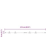 Komplet kliznih vrata ormarića 213 cm ugljični čelik | shoptok.hr