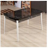 Hanah home Razvlačivi trpezarijski sto Bendir, 132-170 cm, Bijela | Eponuda.ba