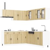  11-dijelni set kuhinjskih ormarića Porto konstruiranog drva | shoptok.hr