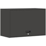  Ormar za zid u garaži Crna 80 x 40 x 53 cm Čelik s prahom | shoptok.hr