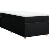 Maison Chic Box spring postelja - Vzmetna postelja z vzmetnico črna 90x200 cm blago SL22863, (21880560) Cene