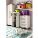 Keter Nizka omarica Excellence bež in taupe 97 cm | Shoptok.si