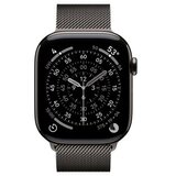 Apple watch S11 cellular 46mm slate titanium case with slate milanese loop - m/l (mfd44rk/a) Cene
