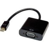 Value Mini-DisplayPort / VGA adapterski kabel mini DisplayPort vtič\, VGA 15-polna vtičnica 0.15 m črna 12.99.3126 DisplayPort kabel, (20415628) Cene