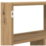 vidaXL Stenska kockasta polica 12 predelki artisan hrast inž. les | Shoptok.si