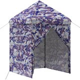 POP-UP Paviljon s 4 Zidova 2 x 2 m Plavi kamuflaža | Eponuda.ba