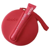 Rhode ROUND torbica with lipstick Crvena