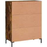 Komoda boja dimljenog hrasta 69 5x34x90 cm konstruirano drvo | shoptok.hr