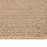 vidaXL Tepih ZIZUR 200 x 200 cm s izgledom jute unutarnji i vanjski | shoptok.hr