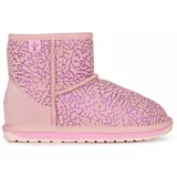 EMU Australia Dječje cipele za snijeg od brušene kože Wallaby Mini Dream boja: ružičasta