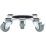 vidaXL Pohištveni valjčki 4 kosi z dvigalom 15,5x15,5x5,5 cm jeklo 1000 kg | Shoptok.si