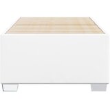  Okvir za krevet bijela 100x200 cm od umjetne kože | shoptok.hr