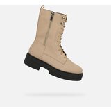 Geox Beige Spherica EC7 Women's Ankle Boots - Ladies Cene