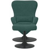Jaja Stolica s Pufom Tamnozelena Baršun | shoptok.hr