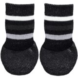 Trixie Čarape za Pse Crna Non Slip - M - L Cene