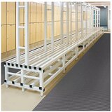 Notrax Nedrseča podloga, PVC, širina 600 mm, na tek. m, modra | Shoptok.si
