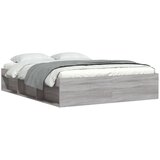 Maison Chic Posteljni okvir - Dvoposteljna postelja - Zakonska postelja siva sonoma 140x200 cm-J15213, (21773664) | Shoptok.si