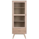 Actona Vitrina v hrastovem dekorju 72x190 cm A-Line - Actona Cene
