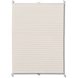 vidaXL Plise Zavesa velikost 70 x 125 cm Krem barva | Shoptok.si