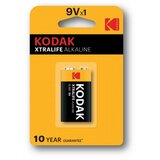 Eastman kodak company kodak alkalne baterije xtralife 9v ( 30952010 ) cene