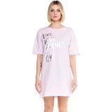 Leone 1947 Kratke obleke Woman Big T-Shirt Short Slevees Sparkly Vijolična Cene