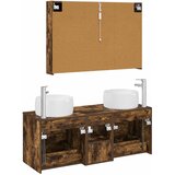  Set namještaja za kupaonicu 4 kom. Dimljeni hrast | shoptok.hr