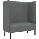 vidaXL visok naslon sofa Tamno siva 109x56x121 cm Tkanina | shoptok.hr