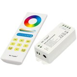 Mi-Light RGB radijski 2,4 GHz LED kontroler z daljinskim upravljalnikom na dotik in stenskim nosilcem 12/24V Cene